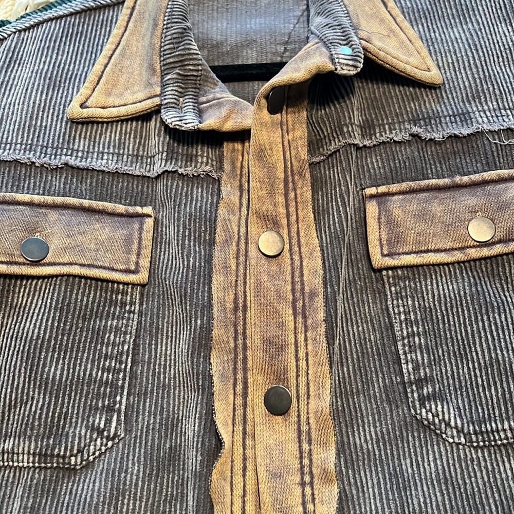 POL corduroy shacket - Picture 5 of 7